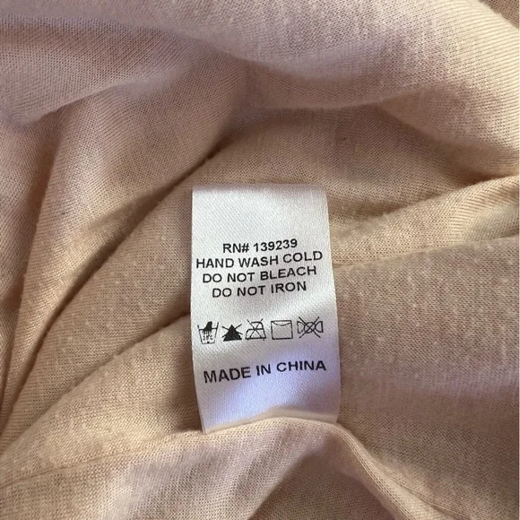 Tuckernuck Rollins Funnel Neck Teddy Tan Fleece Pullover, Size L - Picture 9 of 9